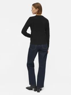 OBJECT Basic|Cardigans*OBJTHESS KOFTA Black