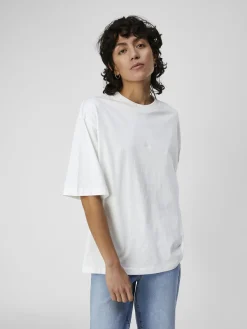 OBJECT Basic|Toppar*OVERSIZE FIT T-SHIRT Cloud Dancer