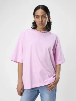 OBJECT Basic|Toppar*OVERSIZE FIT T-SHIRT Pastel Lavender
