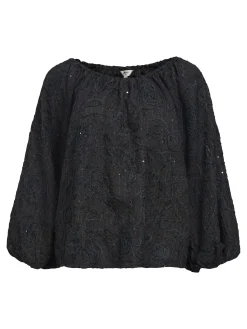 OBJECT Toppar*PALJETTPRYDD TOPP Black
