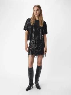 OBJECT Toppar*PALJETTPRYDD TOPP Black