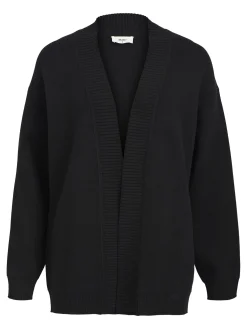 OBJECT Cardigans*ÖPPEN FRAM KOFTA Black