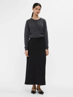 OBJECT Kjolar*RANDIG MAXIKJOL Black