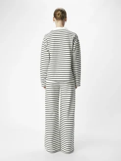 OBJECT Skjortor|Toppar*RANDIG PIKÉTRÖJA Black