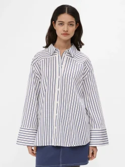 OBJECT Skjortor*RANDIG SKJORTA Dark Denim