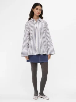 OBJECT Skjortor*RANDIG SKJORTA Dark Denim