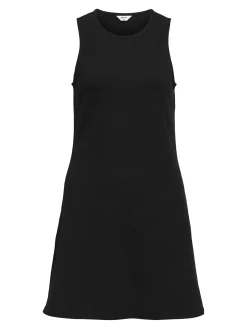 OBJECT Klänningar*ÄRMLÖS KORT KLÄNNING Black