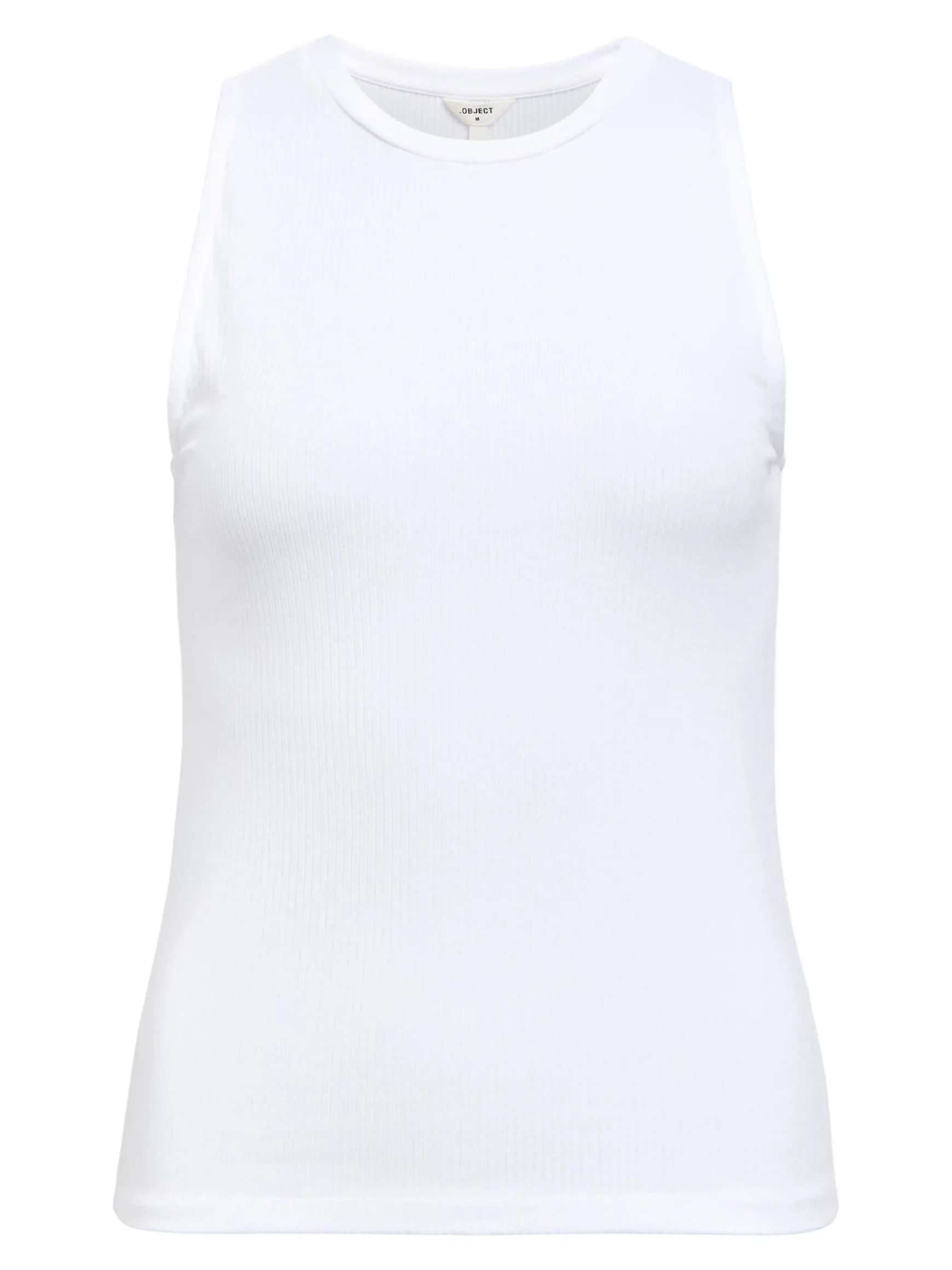 OBJECT Basic|Toppar*RUNDRINGAD TOPP White