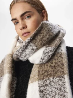 OBJECT Accessoarer*RUTIG HALSDUK Desert Taupe