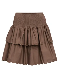 OBJECT Kjolar*SMOCKADE MINIKJOL Morel