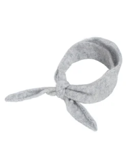 OBJECT Accessoarer*STICKAD HALSDUK Light Grey Melange