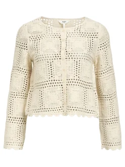 OBJECT Cardigans*STICKAD KOFTA Sandshell