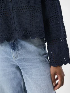 OBJECT Cardigans*STICKAD KOFTA Sky Captain