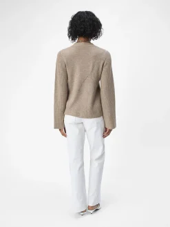 OBJECT Cardigans*STICKAD KOFTA Desert Taupe