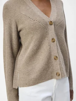 OBJECT Cardigans*STICKAD KOFTA Desert Taupe