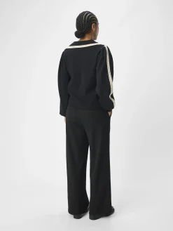 OBJECT Cardigans*STICKAD KOFTA Black