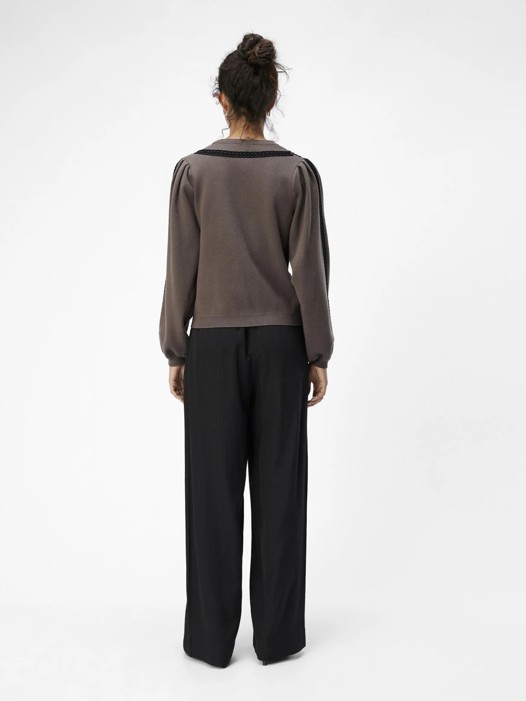 OBJECT Cardigans*STICKAD KOFTA Morel