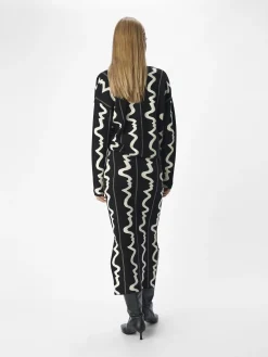 OBJECT Kjolar*STICKAD MAXIKJOL Black