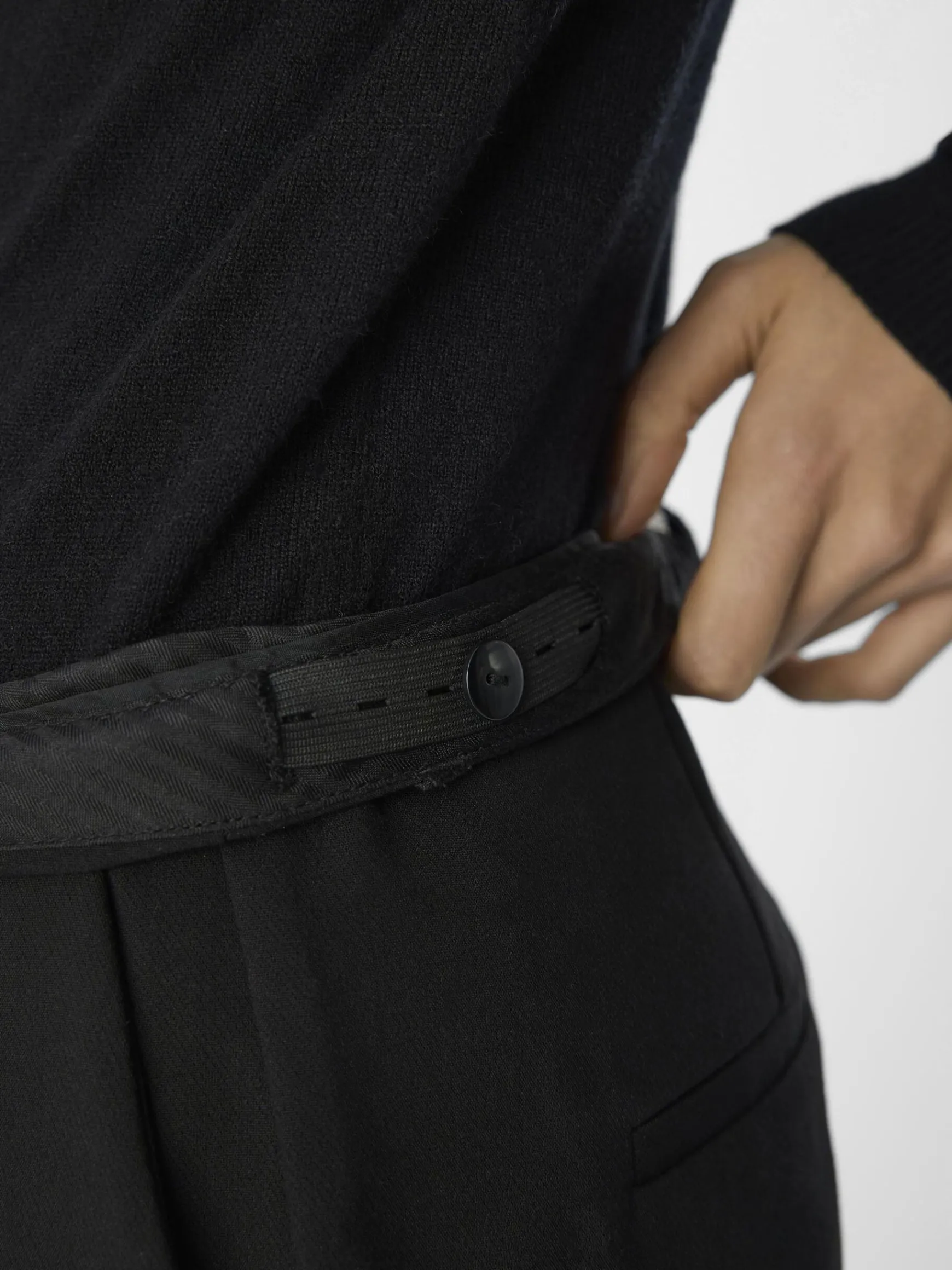 OBJECT Byxor*STRAIGHT FIT BYXOR Black
