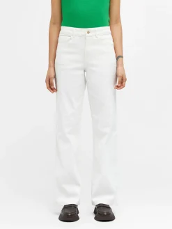 OBJECT Jeans|Byxor*TWILL VIDA JEANS Cloud Dancer