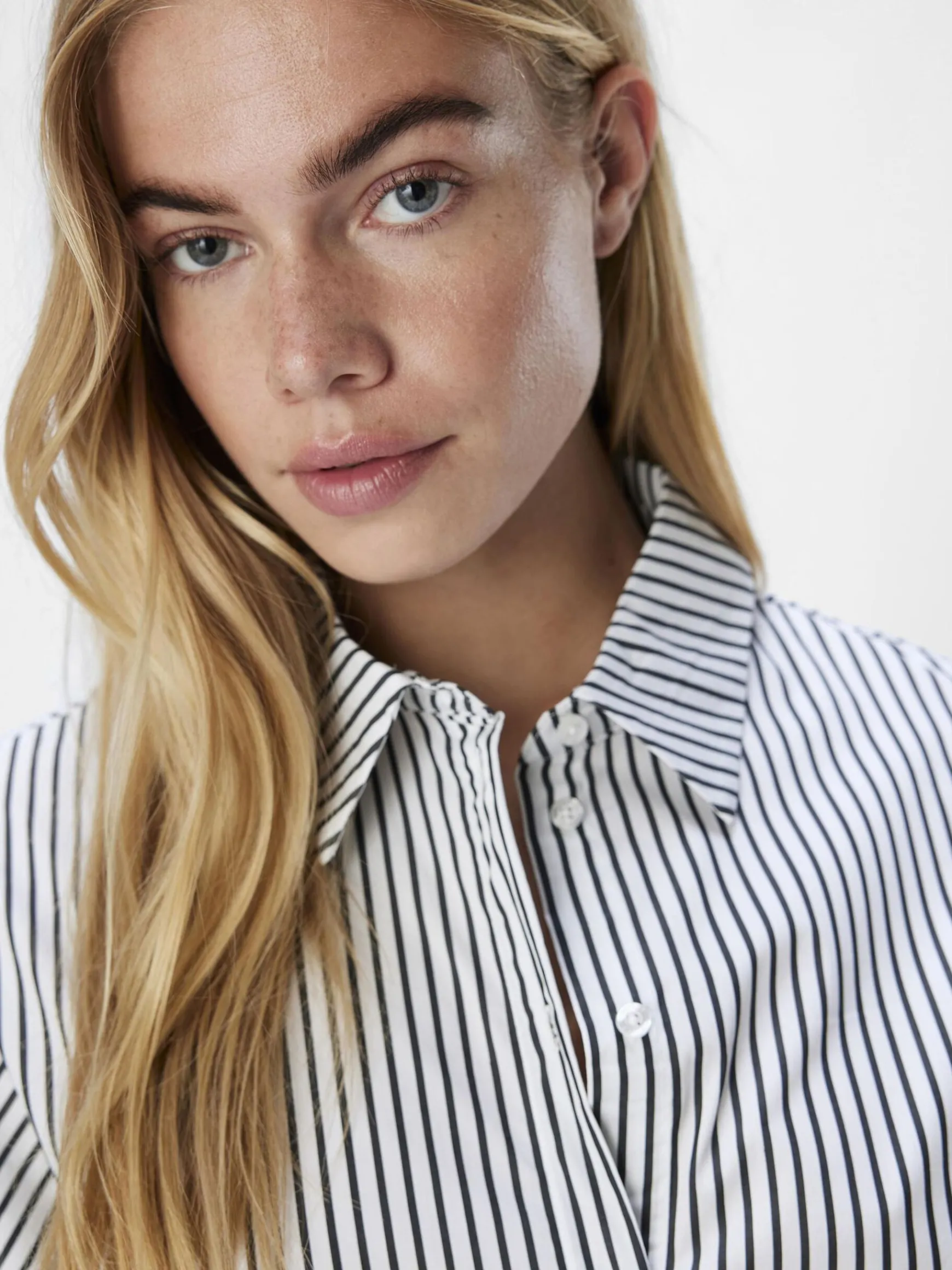OBJECT Basic|Toppar*VID PASSFORM SKJORTA White