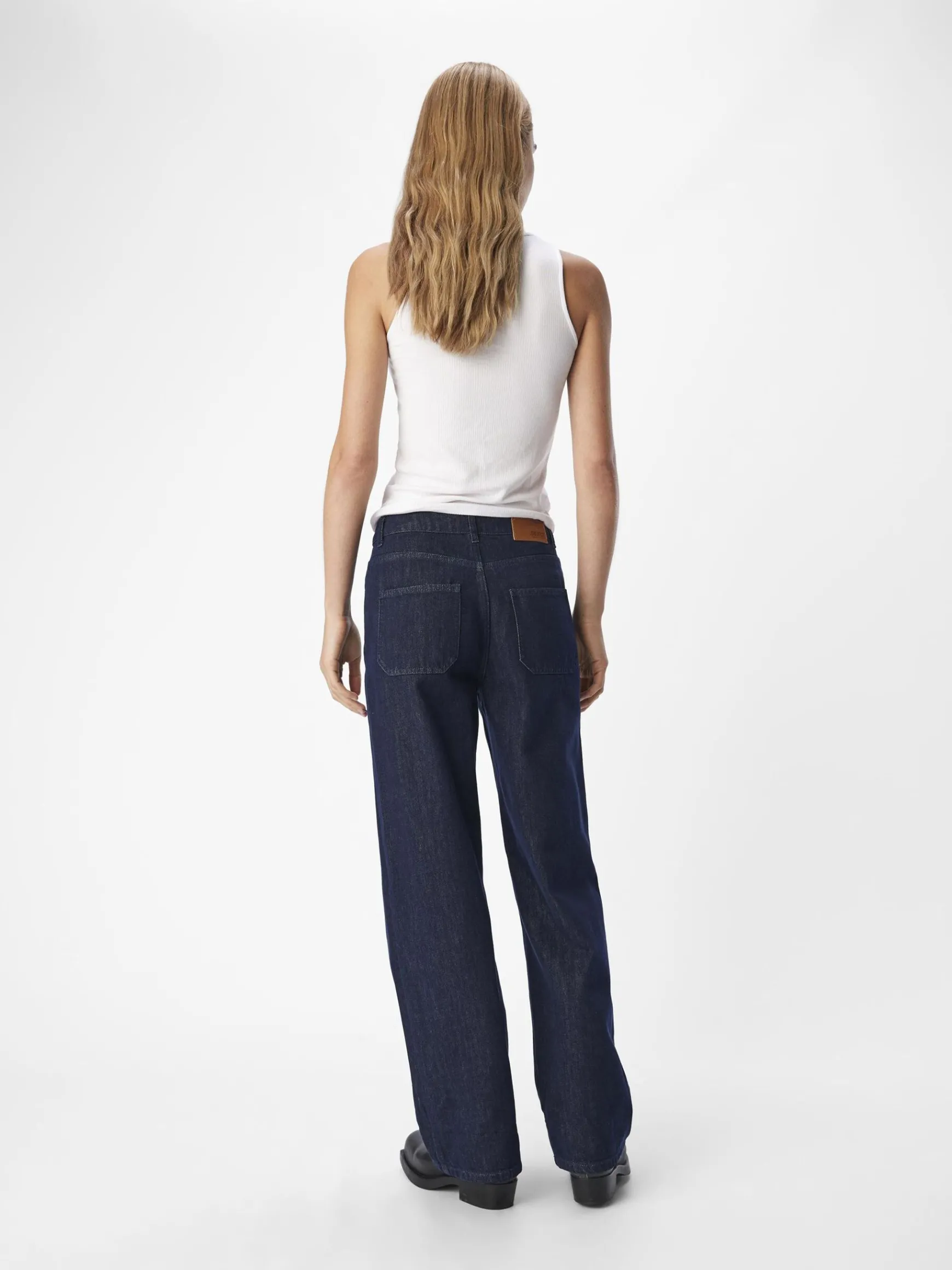 OBJECT Byxor|Jeans*VIDA JEANS Dark Blue Denim