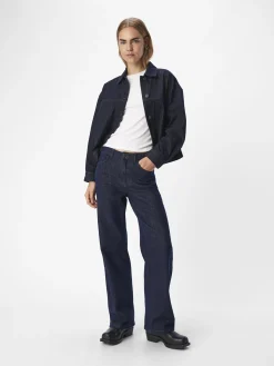 OBJECT Byxor|Jeans*VIDA JEANS Dark Blue Denim