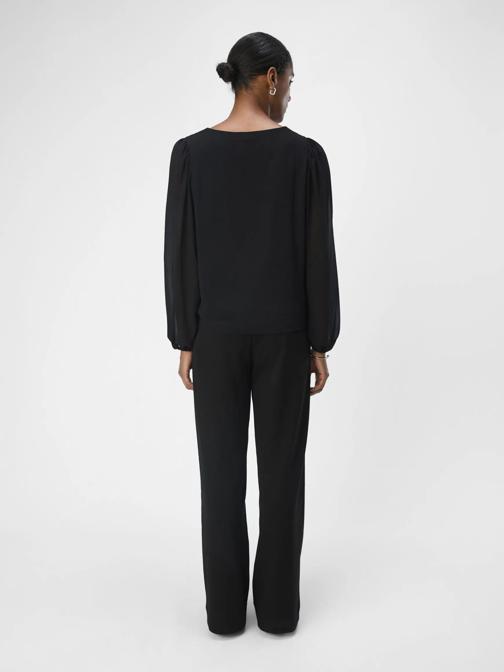 OBJECT Toppar*V-RINGNING BLUS Black